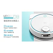 【HOBOT 玻妞】雷姬環保壓縮掃拖地機器人(LEGEE-D8)