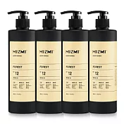 【MIZMI】輕柔東方沐浴精480ml*4入