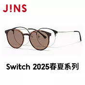JINS Switch 2025春夏系列 (LMF-25S-222-98) 黑色x金