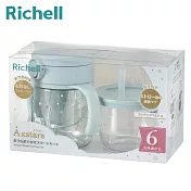 日本《Richell-利其爾》吸管學習水杯禮盒 幻夢木馬