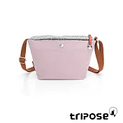 tripose 漫遊系列三角斜背包  手毬紫