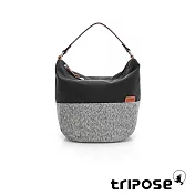 tripose 漫遊系列桶型手提斜背包  經典黑