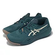 Asics 網球鞋 GEL-Resolution X Clay 男鞋 綠 法網 紅土底 緩衝 運動鞋 亞瑟士 1041A485300
