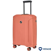 【Verage】維麗傑 20吋倫敦系列第二代旅行箱/登機箱/行李箱(橘) 20吋 橘