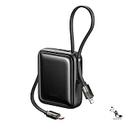 Mcdodo麥多多LQ MC255 FreeKit系列雙線自帶線數顯行動電源10000mAh 38.5Wh 22.5W 黑色