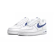 Nike Air Force 1 白藍縫線 HQ2037-100 AF1 舒適 經典 運動鞋 休閒鞋 男鞋 US7.5 25.5cm