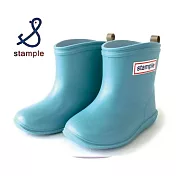日本製【stample】兒童輕雨鞋No.75005-馬卡龍藍(56) 13 馬卡龍藍