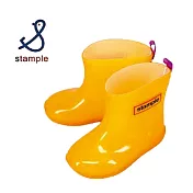 日本製【Stample】兒童輕雨鞋No.71190-果凍黃(35) 13 果凍黃