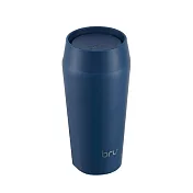 英國 bru 陶瓷旅行保溫杯 12oz (340mL) 海軍藍
