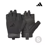 Adidas 基礎透氣訓練手套(黑)-(S~XL) S