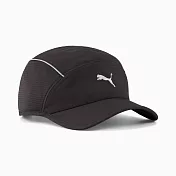 PUMA 男女 慢跑系列五片帽(N)-02616701 L 黑色