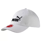 PUMA 男女 基本系列棒球帽(N)-05291910 白色