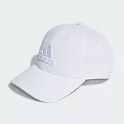 ADIDAS BBALL CAP TONAL 男女休閒帽-IR7902 S-M 白色