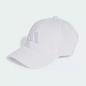 ADIDAS BBALL CAP TONAL 男女休閒帽-JC8879 S-M 白色