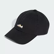 ADIDAS SAMBA DAD CAP 男女休閒帽-IY4101 S-M 黑色