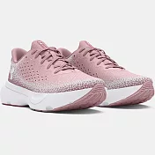 Under Armour 慢跑鞋 Infinite 女鞋 粉紅 白 針織 透氣 緩震 運動鞋 UA 3027524600