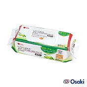 Osaki 大崎-橄欖油濕紙巾(含蓋)80枚入(可沖馬桶)-12組/箱-效期2027/11/04