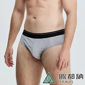 【ATUNAS 歐都納】男款零著感抑菌三角內褲A1UCCC06M- M 灰