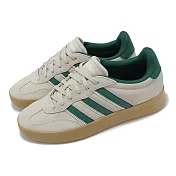 adidas 休閒鞋 Barreda 女鞋 灰 綠 麂皮 膠底 復古 愛迪達 JP7106 26cm BEIGE/GREEN