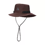 NIKE U NK APEX BUCKET WB ACG 休閒帽-FB6530227 S 棕色