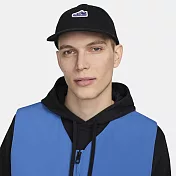 NIKE U NK CLUB CAP U FB DUNK PTCH L 休閒帽-黑-FN4404010 S 黑色
