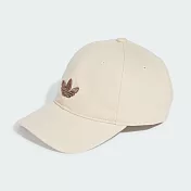 ADIDAS BASEBALL CAP AC 男女休閒帽-JC6037 L-XL 白色