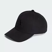 ADIDAS BBALL CAP TONAL 男女休閒帽-HZ3045 S-M 黑色
