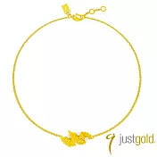 【Just Gold 鎮金店】綻美de Perle 黃金項鍊