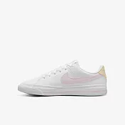 Nike Court Legacy GS [DA5380-115] 大童 休閒鞋 運動 經典 低筒 簡約 百搭 白粉