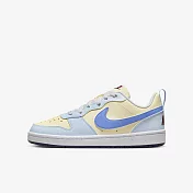 Nike Court Borough Low Recraft GS [FV8120-141] 大童 休閒鞋 經典 米 藍