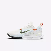 Nike Kids Crosscourt GS [HQ3471-101] 大童 籃球鞋 運動 訓練 室內 緩震 白