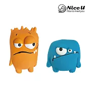 【NiceU毛樂趣】怪獸好朋友發聲寵物玩具(二個一組)