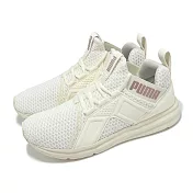 Puma 慢跑鞋 Enzo Knit NM Wns 女鞋 米白 緩衝 支撐 運動鞋 19244003