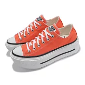 Converse 休閒鞋 All Star Lift Double Stack 男鞋 女鞋 橘 厚底增高 情侶鞋 A16284C 24.5cm ORANGE/WHITE
