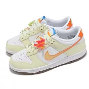 Nike 休閒鞋 Dunk Low GS 大童 女鞋 Beach 米白 橘 漸層 棕櫚樹 IB8891-191