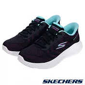 SKECHERS GO WALK NOW 寬楦款 女 健走鞋-125643WBKPR US8.5 黑色