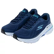 SKECHERS GO RUN MAX CUSHIONING ARCH FIT 2.0 女 慢跑鞋-128941NVBL US8.5 藍色