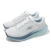 SKECHERS GO WALK MAX CUSHIONING ARCH FIT 男 健走鞋-216354WBL US12 白色