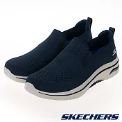 SKECHERS GO WALK ARCH FIT 2.0 男 健走鞋 -216518NVY US11 藍色
