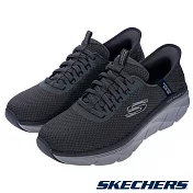 SKECHERS DLUX WALKER 2.0 男休閒鞋-232465GYNV US8.5 灰色