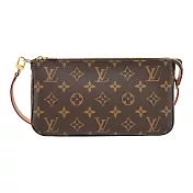 Louis Vuitton 經典 Monogram 帆布長揹帶肩提包 卡其