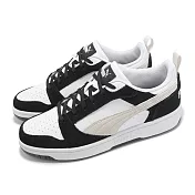 Puma 休閒鞋 Rebound V6 Low SD 男鞋 女鞋 白 黑 復古 情侶鞋 40226201