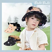 【Brille Brille】貝殼系列 The SeaShell UPF50+ 防曬雙面中空帽 - 2款可選 珍珠奶茶