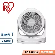 IRIS PCF-HM23W 強力渦流擺頭空氣循環扇 (適用10坪空間)
