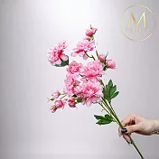 【Floral M】居家花仙子芍藥櫻花粉仿真花花材（1入/組）