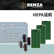 適用 LG 樂金 AP151MWA1 AP151MBA1 AP151MGA1AP151MDA1 隨身淨空氣清淨機 HEPA濾網 濾芯 濾心 3入組
