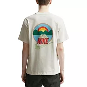 Nike Logo 胸前刺繡 短袖 靛藍/白 FB2759 S 白