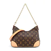 Louis Vuitton Boulogne Monogram帆布手提/斜背包 (卡其)