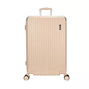 【DF travel】 均一價 24吋/28吋行李箱旅行箱 威尼斯Plus/愛丁堡/波士頓/佛羅倫薩/摩納哥/聖彼得系列 - 多款任選 粉色