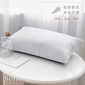 【BUHO布歐】可水洗舒眠抗菌機能枕-皎潔白(台灣製) 《皎潔白》